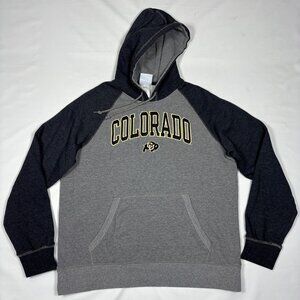 University of Colorado Boulder CU Buffaloes Embroidered Hoodie Sweatshirt XL